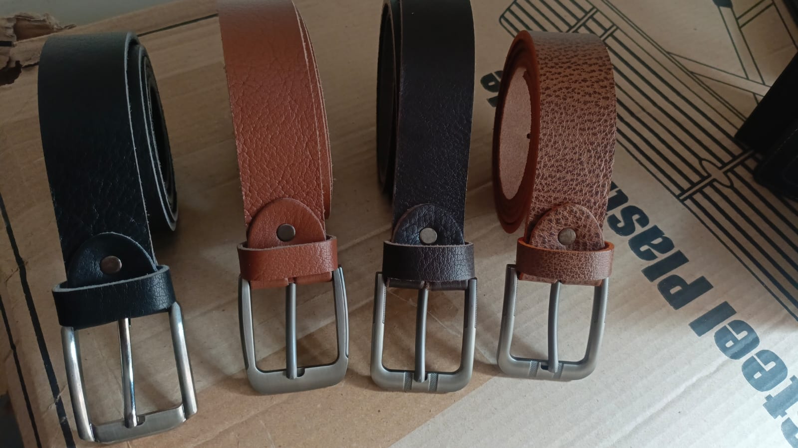 Leather belt pure Buffalo leather