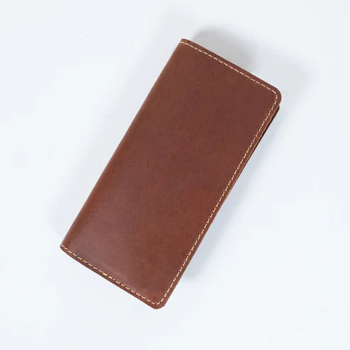 RegalFold long Wallet  Pure leather 100%